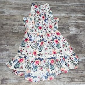 Sunday Mi Amor halter open back dress size med